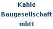 Kahle Baugesellschaft mbH